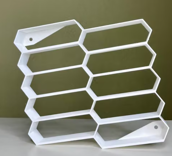 Honeycomb Mini Car Display Shelf – Wall-Mounted Toy Car Organizer