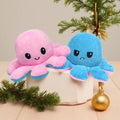 Reversible Octopus Plush Toy – Pink & Blue Mood Octopus